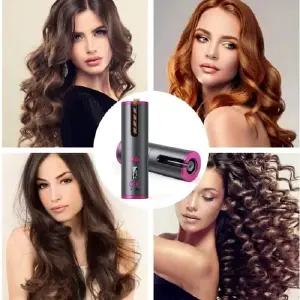 Rizador cabello automático portátil