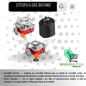 ESTUFA A GAS BUTANO