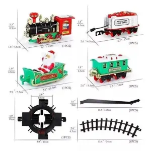 TREN GIRATORIO PARA ARBOL DE NAVIDAD