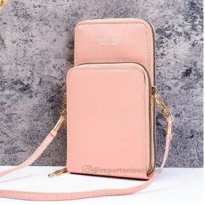 BOLSO BILLETERA PORTA CELULAR VISOR SQ01