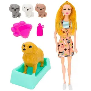 ¡Descubre la Muñeca Mascota Perro Juguete, la Compañera Ideal para Niñas! - Muñeca Mascotas Perro Juguete Niñas Inte