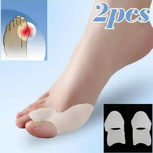Alivio y Confort para tus Pies: 2 Correctores de Juanetes en Gel de Silicona - 2 Corrector Juanete en gel de silicona