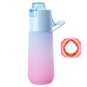 Botella de Agua con Sabores y Splash: ¡Hidratación Divertida! - Botella De Agua Sabores Con Splash 700ml