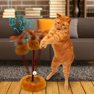 Juguete Interactivo Gato Sonoro TOY-1: ¡Diversión Asegurada! - Juguete Gato Interactivo Sonidos TOY-1