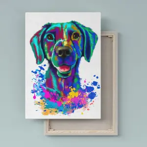 PERROS LIENZO 47: Arte Único para tu Hogar - PERROS LIENZO 47