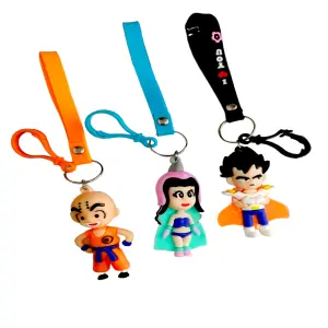 Llavero Impresionante con Correa de Dragon Ball - LLAVERO CON CORREA DE DRAGON BALL