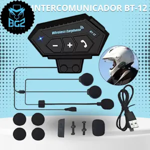 INTERCOMUNICADOR BT-12: Comunicación Clara y Segura - INTERCOMUNICADOR BT-12