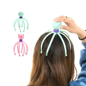 Masajeador Eléctrico para Cabeza y Cuello: Alivio Antiestrés Profundo - Masajeador De Cabeza Y Cuello Masaje Ant