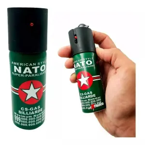 Gas Pimienta NATO 60 ml: Tu Defensa Personal Confiable - Gas pimienta NATO 60 ml
