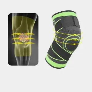 Rodillera Elástica con Abrazaderas: Soporte y Movilidad Optimizados - RODILLERA ELASTICA CON ABRAZADERAS T-U