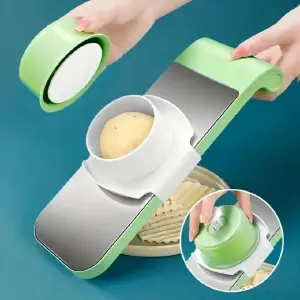 Cortador y Rebanador 6 en 1 Picatodo Man: ¡Tu Aliado en la Cocina! - Cortador y rebanador 6 en 1 picatodo man