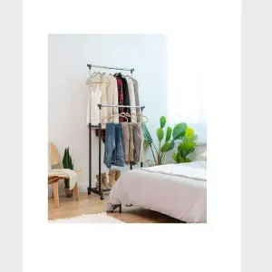 Tendedero Doble Organizador de Ropa: ¡La Solución Definitiva para tu Hogar! - Tendedero Doble Organizador De Ropa Con