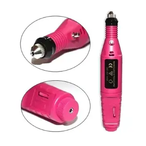 Pulidor de Uñas Eléctrico Rojo: Tu Salón de Belleza en Casa - Pulidor Uñas Taladro Electrico Rojo