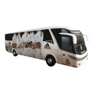 Autobús del Real Madrid: ¡Viaja como un Campeón! - BUS REAL MADRID UN PISO