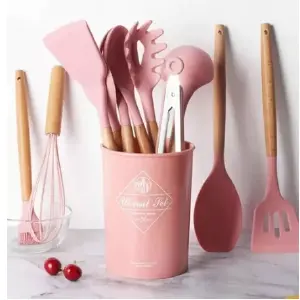 Set de Utensilios de Cocina Premium de 12 Piezas - Set De Utensilios De Cocina 12 Piezas