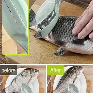Descamador Profesional de Pescado: ¡Adiós Escamas, Hola Sabor! - Descamador De Pescado Pelador Escamas