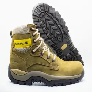 Bota Caterpillar 016 Ocre (Con Puntera): Resistencia y Estilo Inigualables - Bota Caterpillar 016 Ocre (Con Puntera)