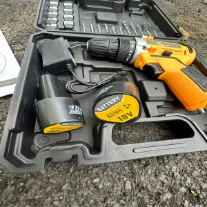 Taladro Inalámbrico de 18V: Tu Kit Completo de Herramientas - Taladro 18v kit de herramientas