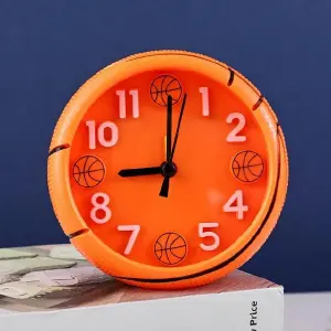 Reloj Despertador de Baloncesto: ¡El Compañero Perfecto para los Amantes del Basket! - Reloj Mesa Baloncesto Despertador Basket
