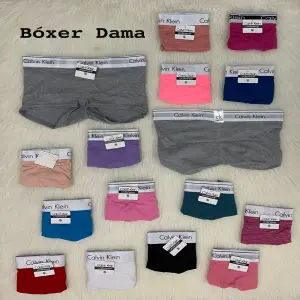 6 Bóxers Dama CK: Comodidad y Estilo Inigualables - 6 Bóxer Dama CK