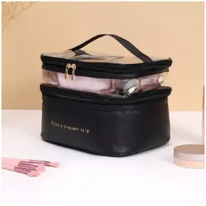 Organiza tu Belleza: La Neceser Definitiva para Maquillaje - Bolsa Neceser Organizadora De Maquillaje