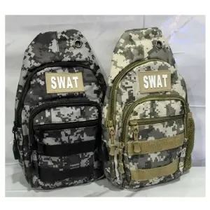 Bolso Pechero Cremallera Camuflaje: Tu Compañero de Aventura Urbano - Bolso Pechero Cremallera Camuflaje