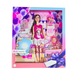 Muñeca Vestido Princesa: ¡La Compañera Ideal para Tu Pequeña! - Muñeca Vestido Princesa Celular Accesori