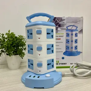 Torre Multitoma de 3 Niveles: Organización y Estilo para tu Hogar - Torre Multitoma 3 Niveles