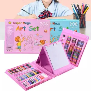 Kit de Dibujo Completo: ¡Despierta tu Creatividad con 208 Piezas! - KIT DE  DIBUJO 208 PIEZAS