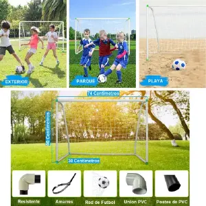 Mini Cancha de Fútbol: ¡Diversión sin Límites! - MINI CANCHA DE FUTBOL+MINI BALON Y MALLA
