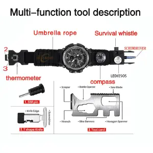 S-Shock G7 Supervivencia: Tu Compañero Indestructible - S-Shock G7 Supervivencia - Negro