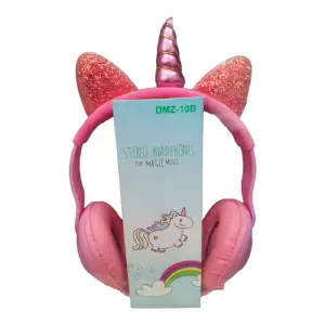 AURICULARES DIADEMA UNICORNIO OMC-286: ¡Magia y Sonido para Pequeños Exploradores! - AURICULARES DIADEMA UNICORNIO OMC-286
