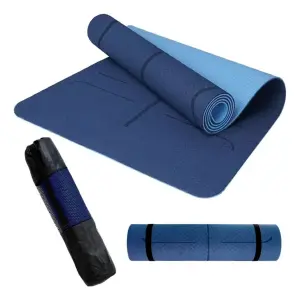 Colchoneta de Yoga Plegable de 6mm: Tu Compañera Perfecta para la Práctica - Colchoneta  Mat Yoga Plegable 6mm Con E