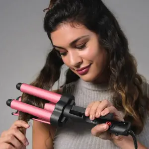 Plancha Rizadora y Onduladora Profesional: Transforma Tu Cabello - PLANCHA RIZADORA ONDULADORA DE CABELLO 3
