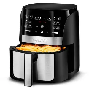 Freidora de Aire Gourmia de 5.7 Litros: Cocina Saludable y Deliciosa - FREIDORA DE AIRE GOURMIA 5.7 LITROS