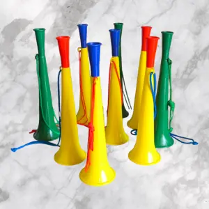 ¡El Sonido de la Victoria! Combo de 9 Vuvuzelas - VUVUZELA COMBO DE 9 UNIDADES