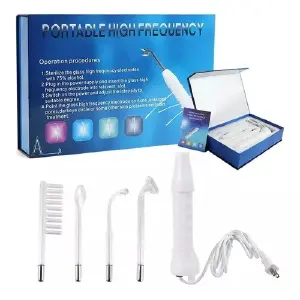 Alta Frecuencia Portátil Facial: ¡Piel Radiante en Minutos! - Alta Frecuencia Portátil Facial