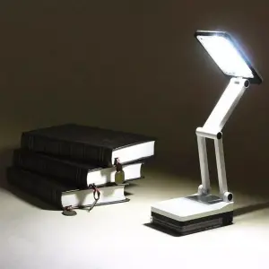 LAMPARA DE MESA PLEGABLE: Ilumina Tu Espacio con Estilo y Versatilidad - LAMPARA DE MESA PLEGABLE