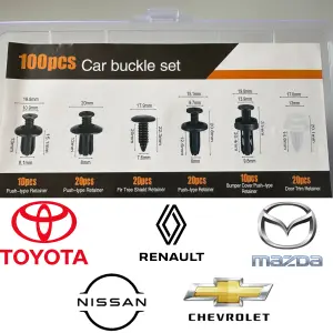 Pines Plásticos para Vehículos y Carros - PINES CLIPS PLASTICOS  VEHICULOS CARROS