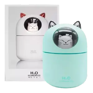 Humidificador Esfera Gato: Aire Fresco y Confort en Tu Hogar - HUMIDIFICADOR ESFERA GATO