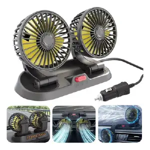 Ventilador Portátil para Coche: ¡El Confort que Mereces en Cada Viaje! - ventilador para carro