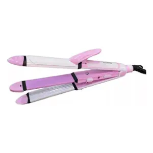 Pinza Rizadora y Encrespador Profesional 3 en 1 - Pinza Rizadora Encrespador 3 En 1