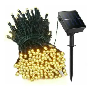 Guirnalda Solar de Luces LED: Ilumina tu Espacio con Energía Sostenible - Guirnalda Solar Luces Led