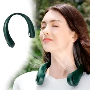 Ventilador de Cuello Portátil EDK-2024-64: Frescura Personalizada Donde Quieras - Ventilador Cuello Portatil EDK-2024-64