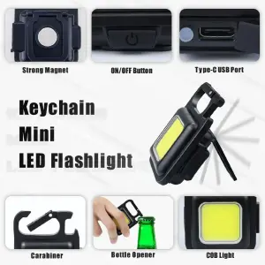 Mini Linterna de Bolsillo: Tu Luz Portátil Siempre Contigo - mini linterna portatil bolsillo
