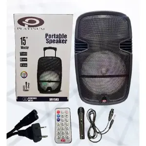 Parlante Platinum PL-1115: ¡Tu Música, Tu Estilo! - Parlante Platinum PL-1115