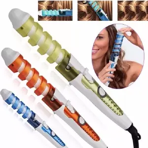 Ondulador Pinza Rizador Encrespador De Cabello Profesional - Ondulador Pinza Rizador Encrespador De C