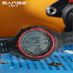 Estuche Sanse Deporti S-902-9: Estilo y Protección para tus Esenciales - S-902-9 NEGRO/ROJO ESTUCHE SANSE DEPORTI