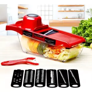 Rebanadora 6 en 1: Tu Aliada Perfecta en la Cocina - rebanadora 6 en 1