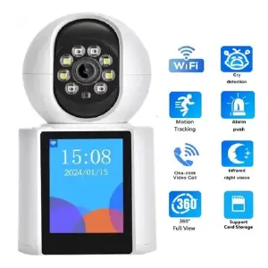 Cámara de Seguridad WiFi Robótica: Visión Inteligente y Completa - CAMARA DE SEGURIDAD WIFI  ROBOTICA VIDEO